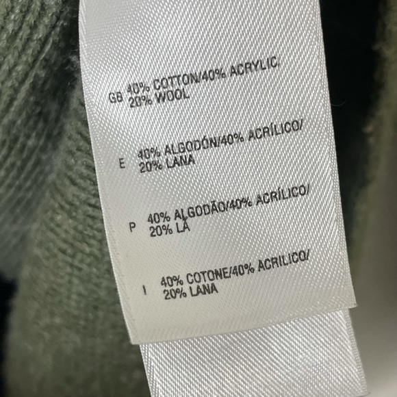 The North Face Men's Pullover Sweater 1/4 Zip Green Size XL Extra Large - Picture 8 of 8